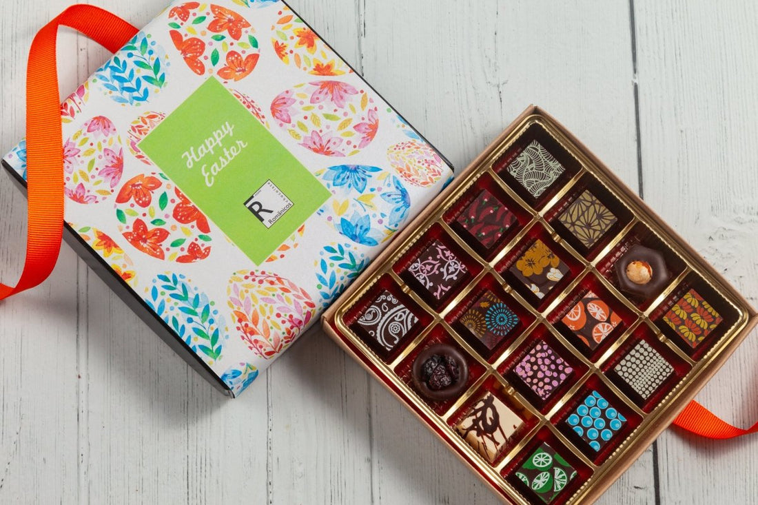 Easter Queen Chocolate Art Box - Romanicos Chocolate