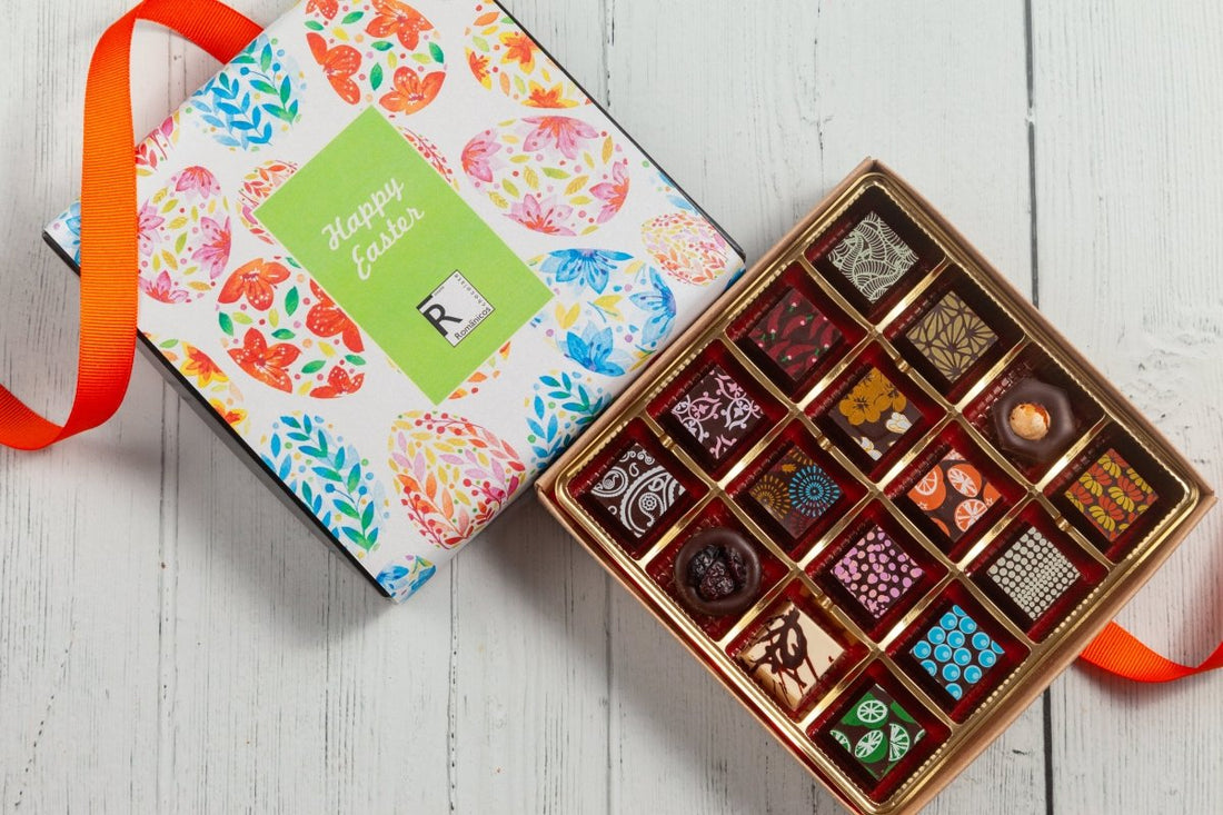 Easter Queen Chocolate Art Box - Romanicos Chocolate