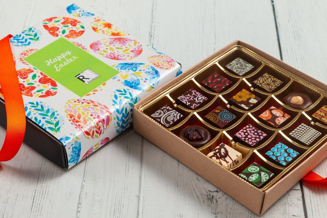 Easter Queen Chocolate Art Box - Romanicos Chocolate