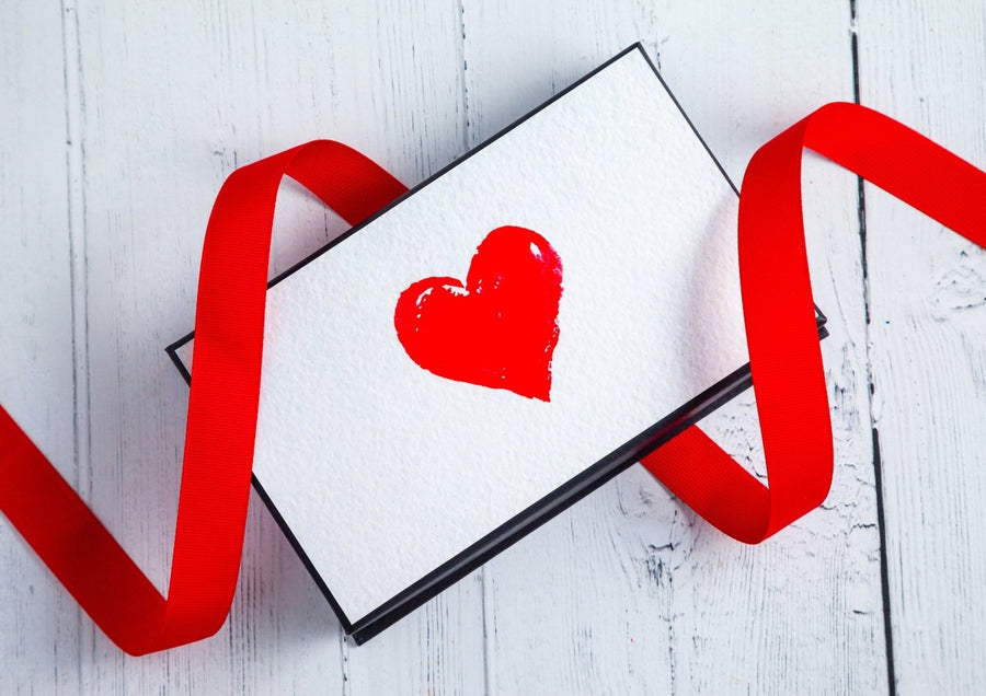 I Love You Chocolate Art Mini Scrabble Box - Romanicos Chocolate