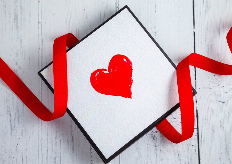 I Love You Chocolate Art Scrabble Box - Romanicos Chocolate