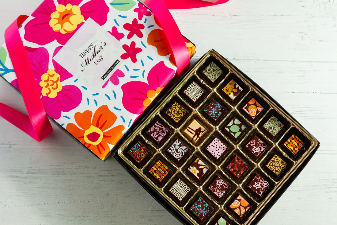 Mother's Day Double King Chocolate Art Box (50 Pcs)