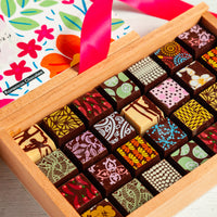 Mother's Day Chocolate Art Wooden Box
