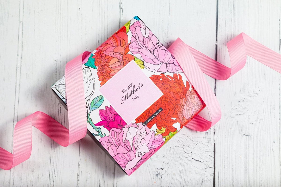 Mother's Day Double Queen Signature Truffle Box (32 Pieces) - Romanicos Chocolate