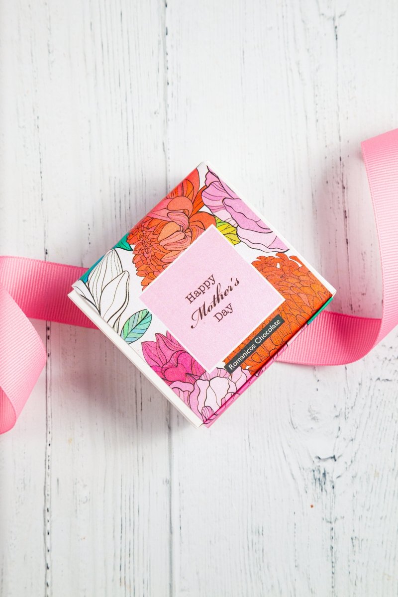 Mother's Day Party Favor Chocolate Art Box - Romanicos Chocolate