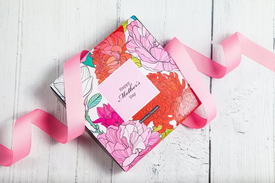 Mother's Day Queen Signature Truffle Box (16 Pcs) - Romanicos Chocolate