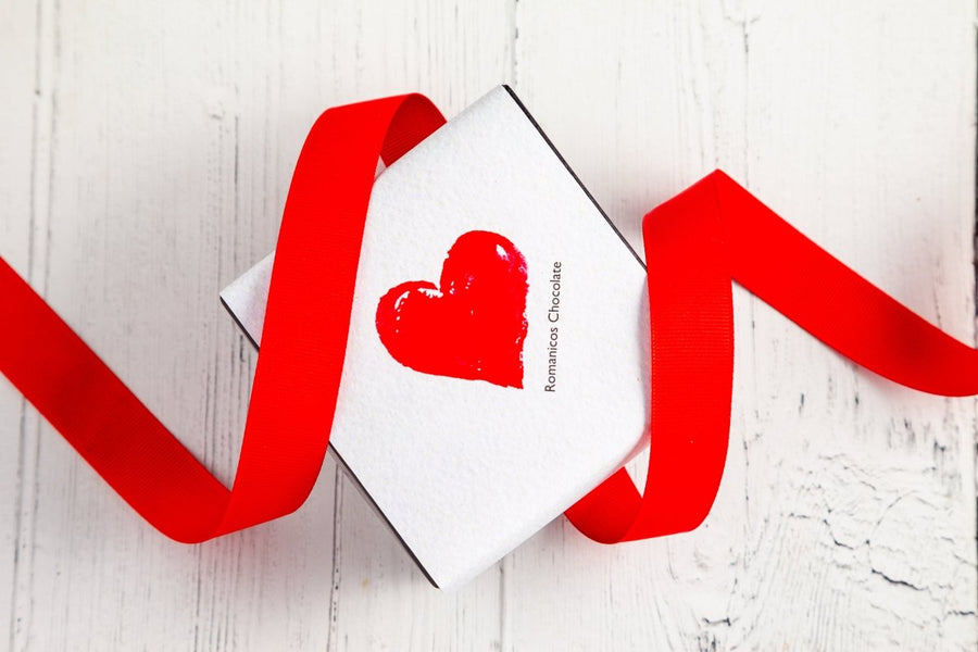 Piccolo Size Signature Truffles I Love You Box - Romanicos Chocolate