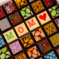 Mother's Day Chocolate Art Scrabble Box