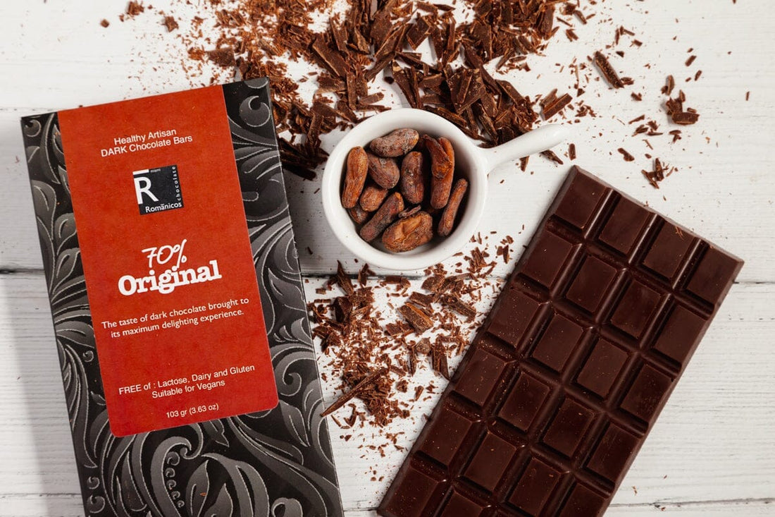 Artisanal Dark Chocolate Bar Custom Trio Bundle - Romanicos Chocolate