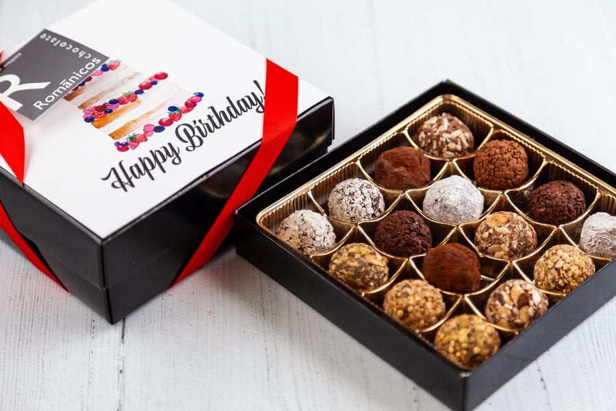 Birthday In The Distance Kit - Romanicos Chocolate