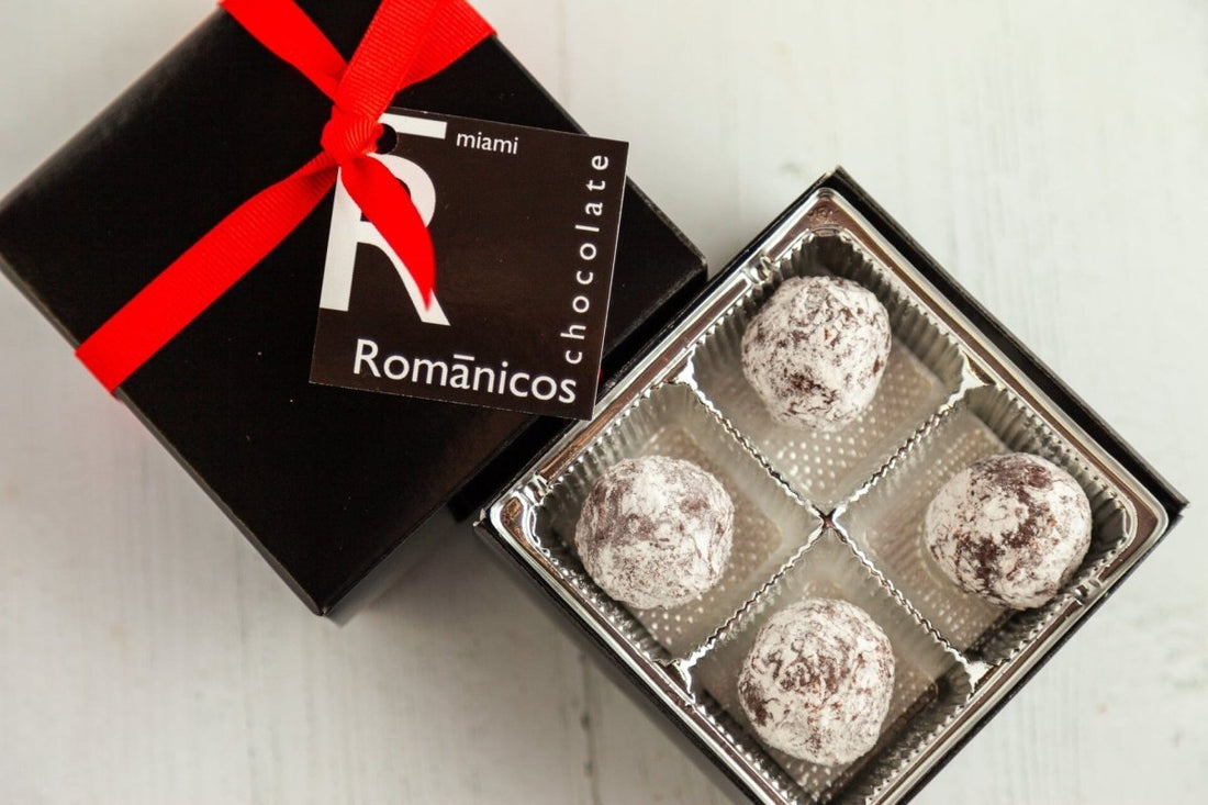 Champagne Royale Signature Truffle Box - Romanicos Chocolate