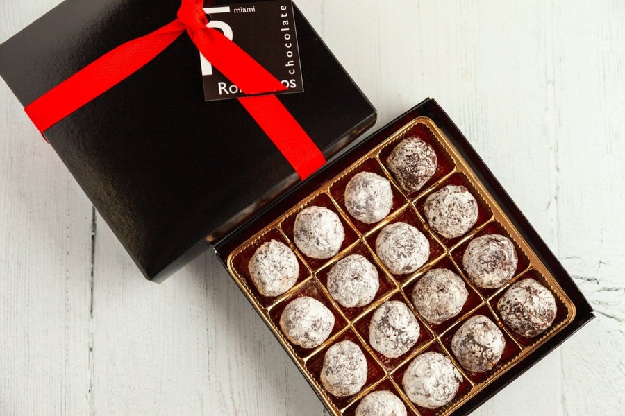 Champagne Royale Signature Truffle Box - Romanicos Chocolate