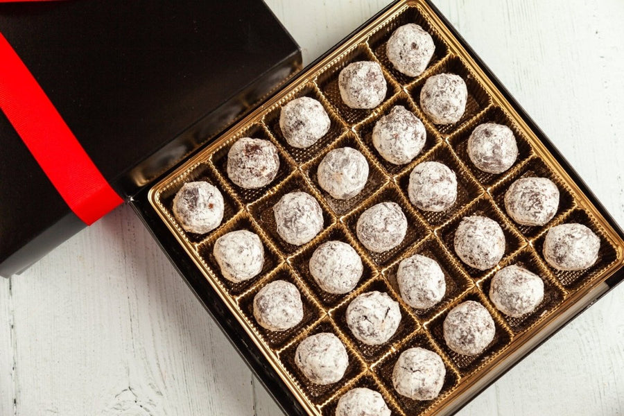 Champagne Royale Signature Truffle Box - Romanicos Chocolate