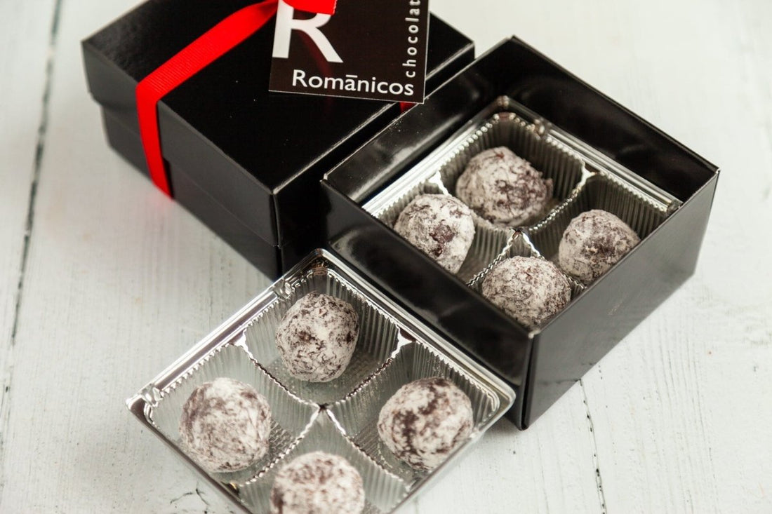 Champagne Royale Signature Truffle Box - Romanicos Chocolate
