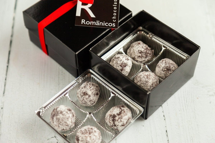 Champagne Royale Signature Truffle Box - Romanicos Chocolate