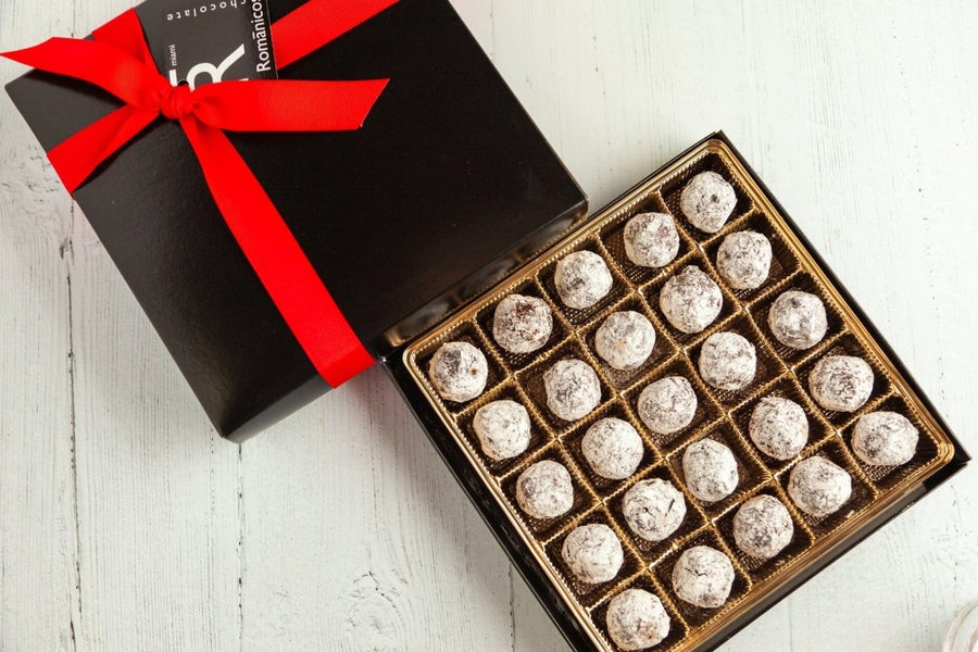 Champagne Royale Signature Truffle Box - Romanicos Chocolate