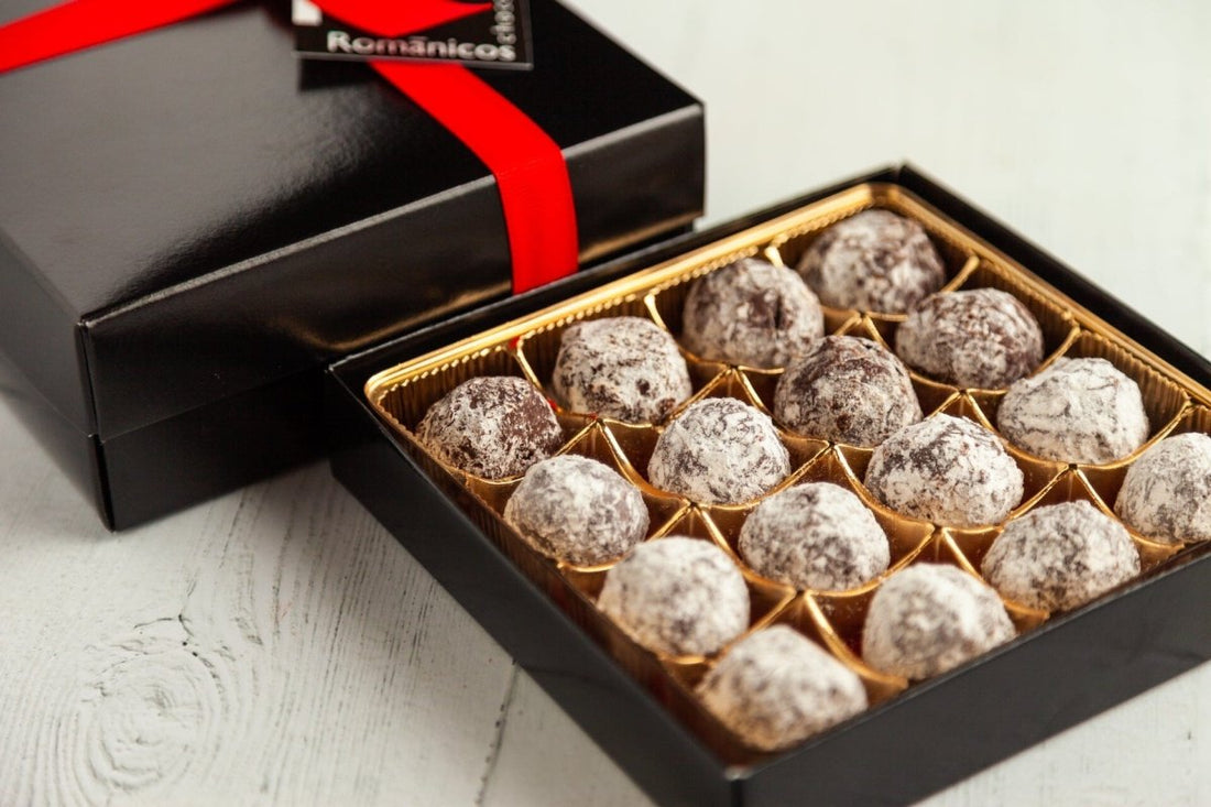 Champagne Royale Signature Truffle Box - Romanicos Chocolate