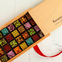 Chocolate Art Limited Edition Wooden Box ShopRomanicos 