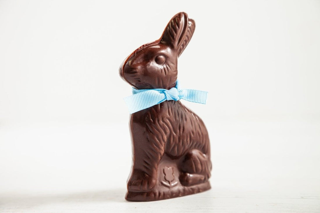 Classic Easter Chocolate Bunny - Romanicos Chocolate