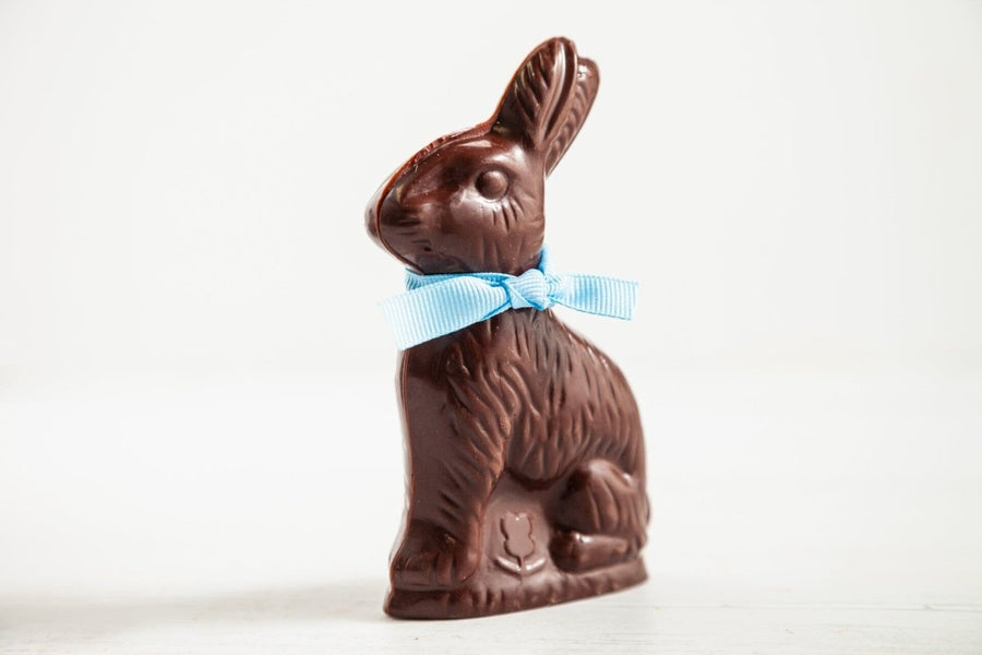 Classic Easter Chocolate Bunny - Romanicos Chocolate