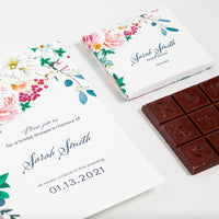 Custom Small Chocolate Bar - Romanicos Chocolate