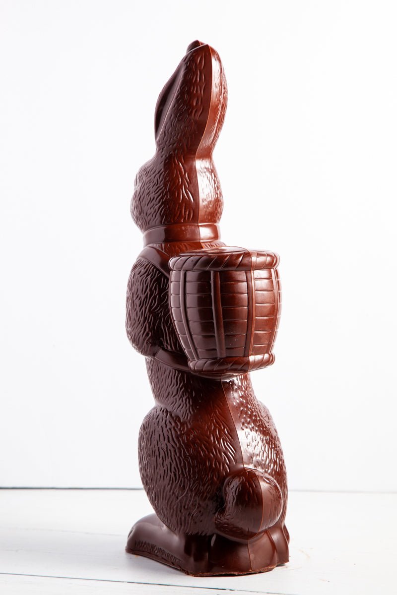 Dark Chocolate Maxi Easter Bunny (Miami Area Only) - Romanicos Chocolate