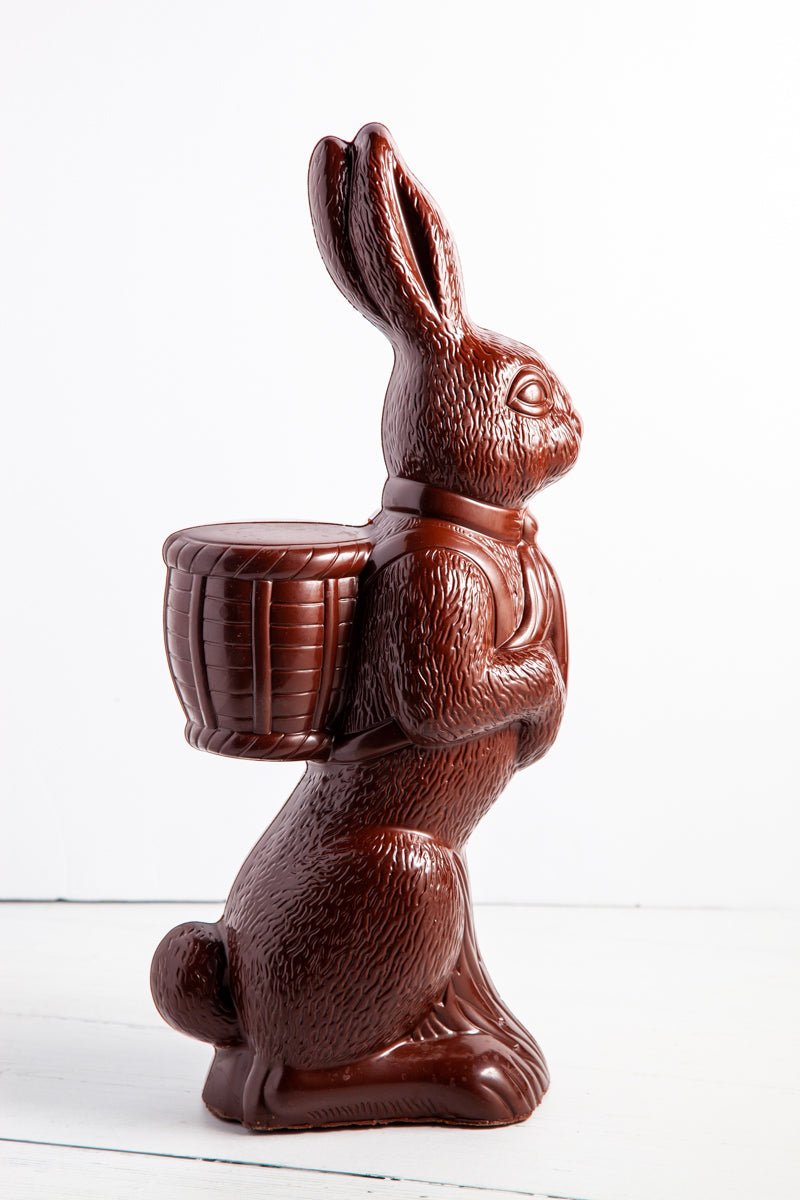 Dark Chocolate Maxi Easter Bunny (Miami Area Only) - Romanicos Chocolate