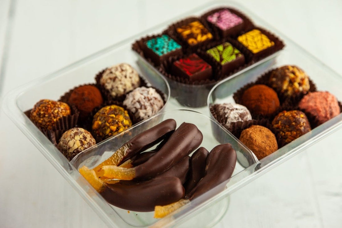 Dark Chocolate Party Tray - Romanicos Chocolate