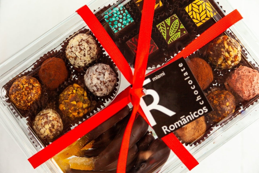 Dark Chocolate Party Tray - Romanicos Chocolate
