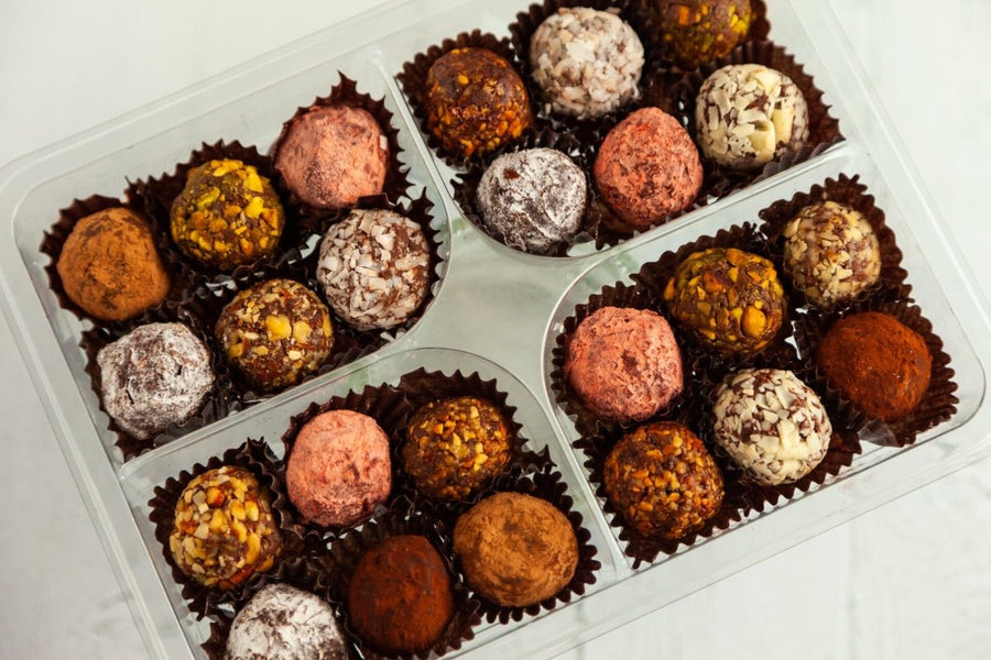 Dark Chocolate Party Tray - Romanicos Chocolate
