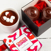 Dark Hot Chocolate Bombs ShopRomanicosChocolate 
