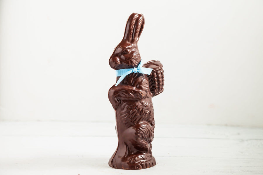 Large Vintage Chocolate Easter Bunny (Limited Edition) Romanicos Chocolate 9.5