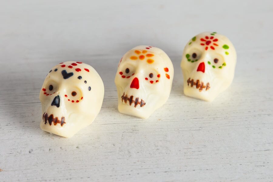 Exquisite Chocolate Skulls IN STORE ONLY (sold by the unit) ShopRomanicosChocolate 