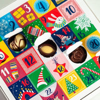 Gourmet Chocolate Advent Calendar 2022 ShopRomanicosChocolate 