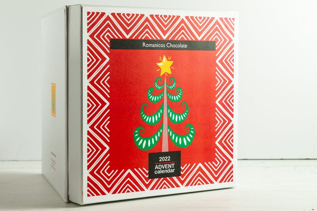 Gourmet Chocolate Advent Calendar 2022 ShopRomanicosChocolate 