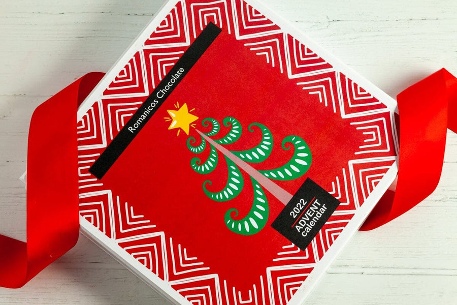 Gourmet Chocolate Advent Calendar 2022 ShopRomanicosChocolate 