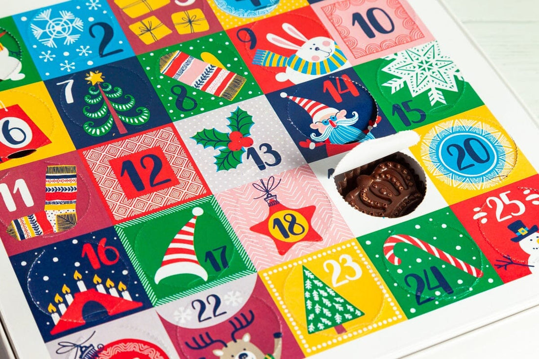 Gourmet Chocolate Advent Calendar 2022 ShopRomanicosChocolate 