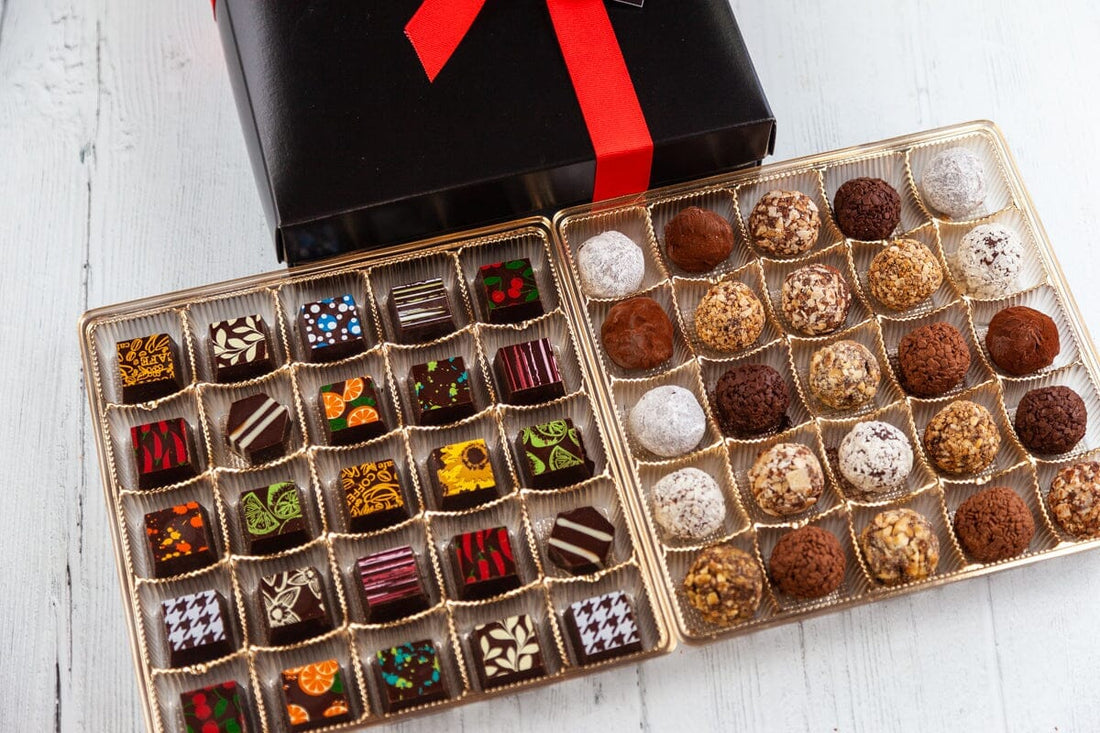 King Size Chocolate Art Box - Romanicos Chocolate