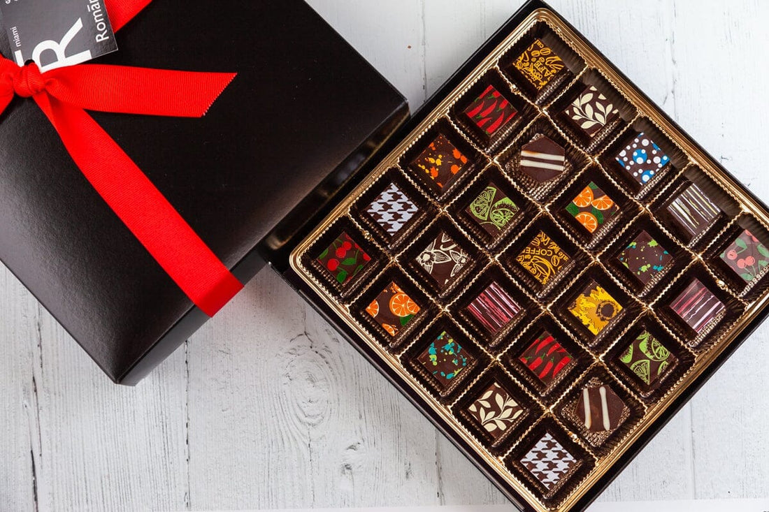 King Size Fine Chocolate Art Box – Romanicos Chocolate