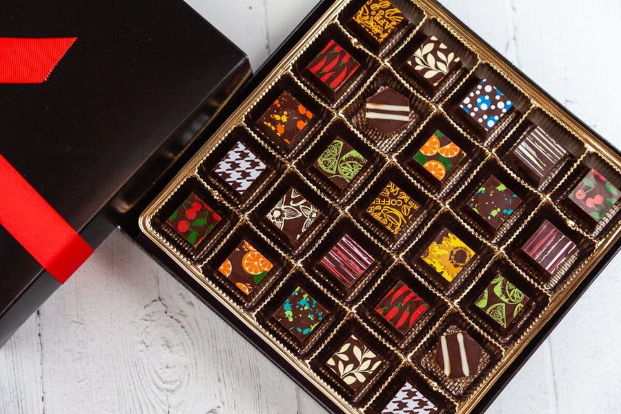 King Size Chocolate Art Box - Romanicos Chocolate