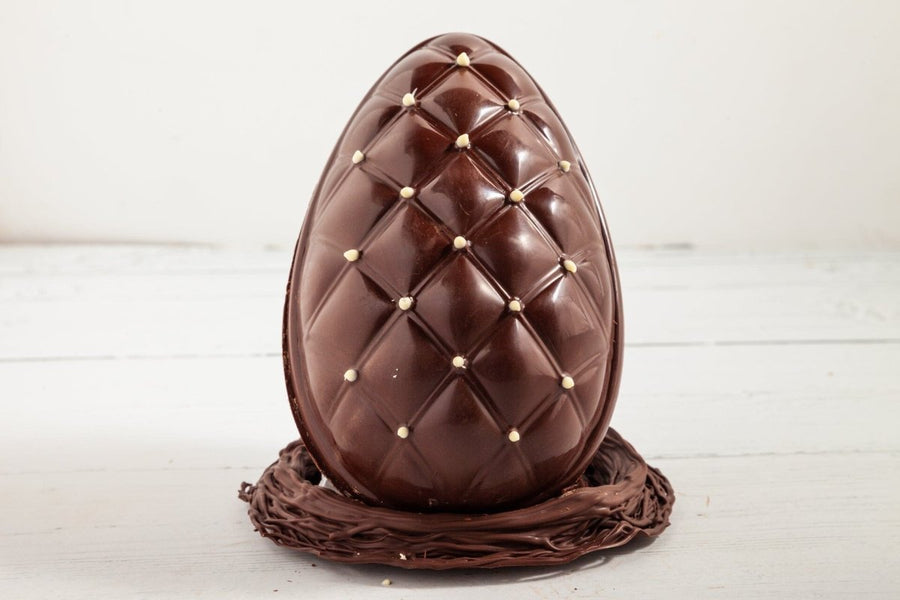 Large Gourmet Easter Egg - Romanicos Chocolate