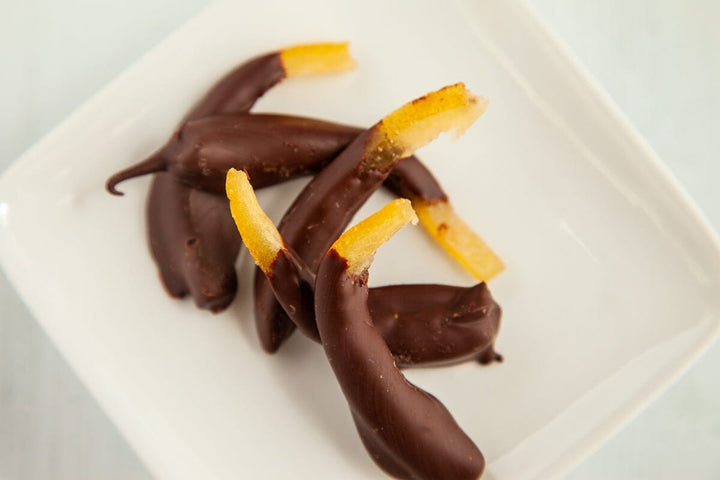 Orange Peels Dipped in Dark Chocolate ShopRomanicos 