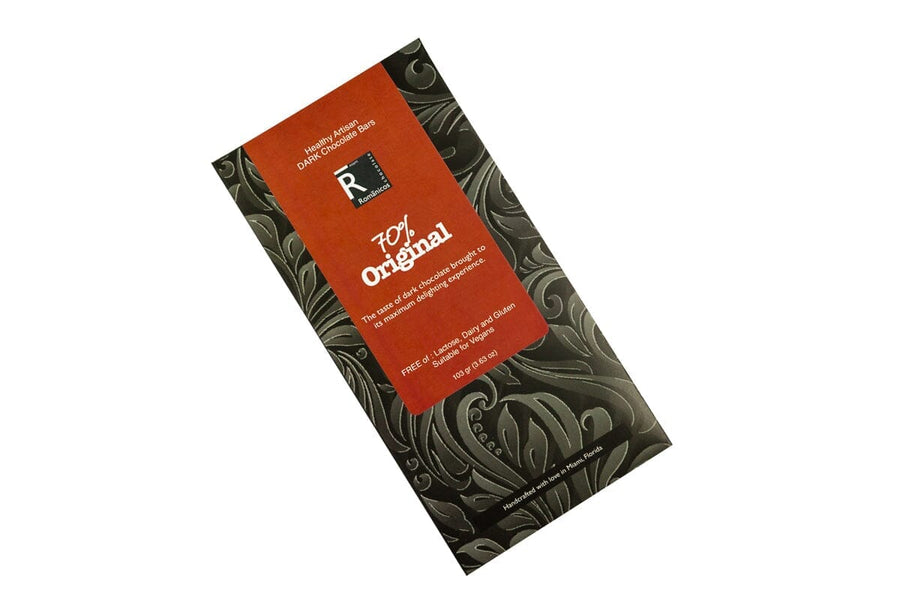 Original Dark Chocolate Bar - Romanicos Chocolate