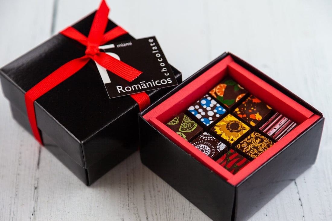 Piccolo Size Chocolate Art Box Romanicos Chocolate 
