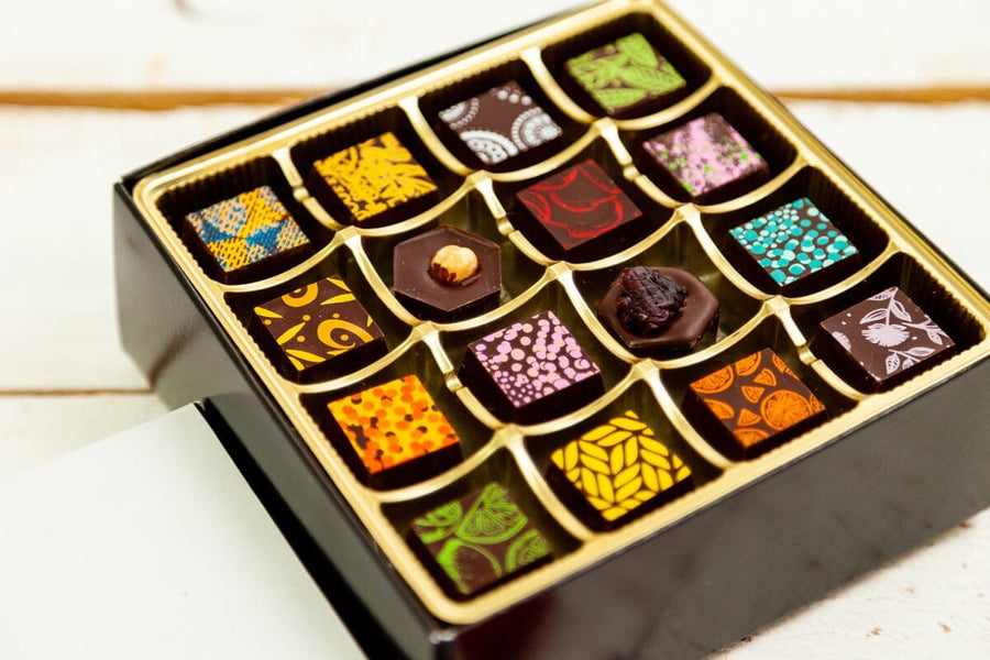 Teacher Thank You Queen Chocolate Art Box - Romanicos Chocolate