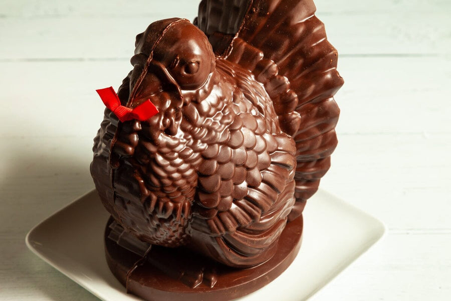Thanksgiving Chocolate Turkey Centerpiece ShopRomanicosChocolate 
