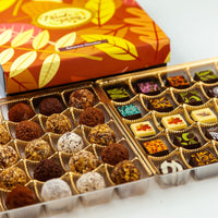 King Size Thanksgiving Chocolate Art Box Romanicos Chocolate Yes! Truffles 