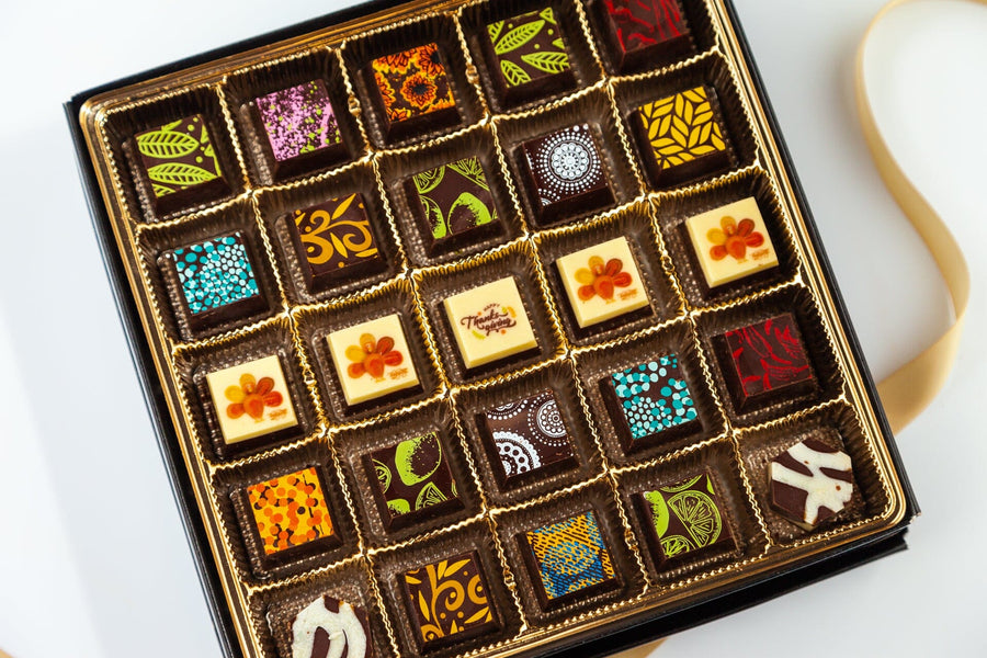 King Size Thanksgiving Chocolate Art Box Romanicos Chocolate No 