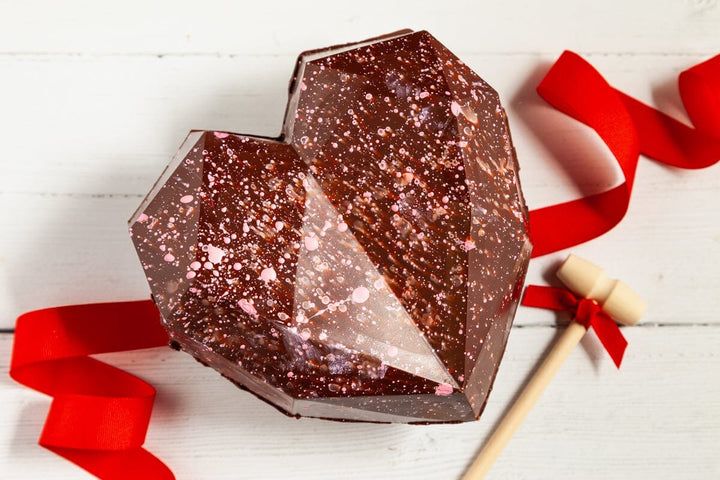 Valentine's Day Chocolate Maxi Heart (pre - order only) - Romanicos Chocolate