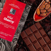 Wild Cherry Dark Chocolate Bar ShopRomanicos 